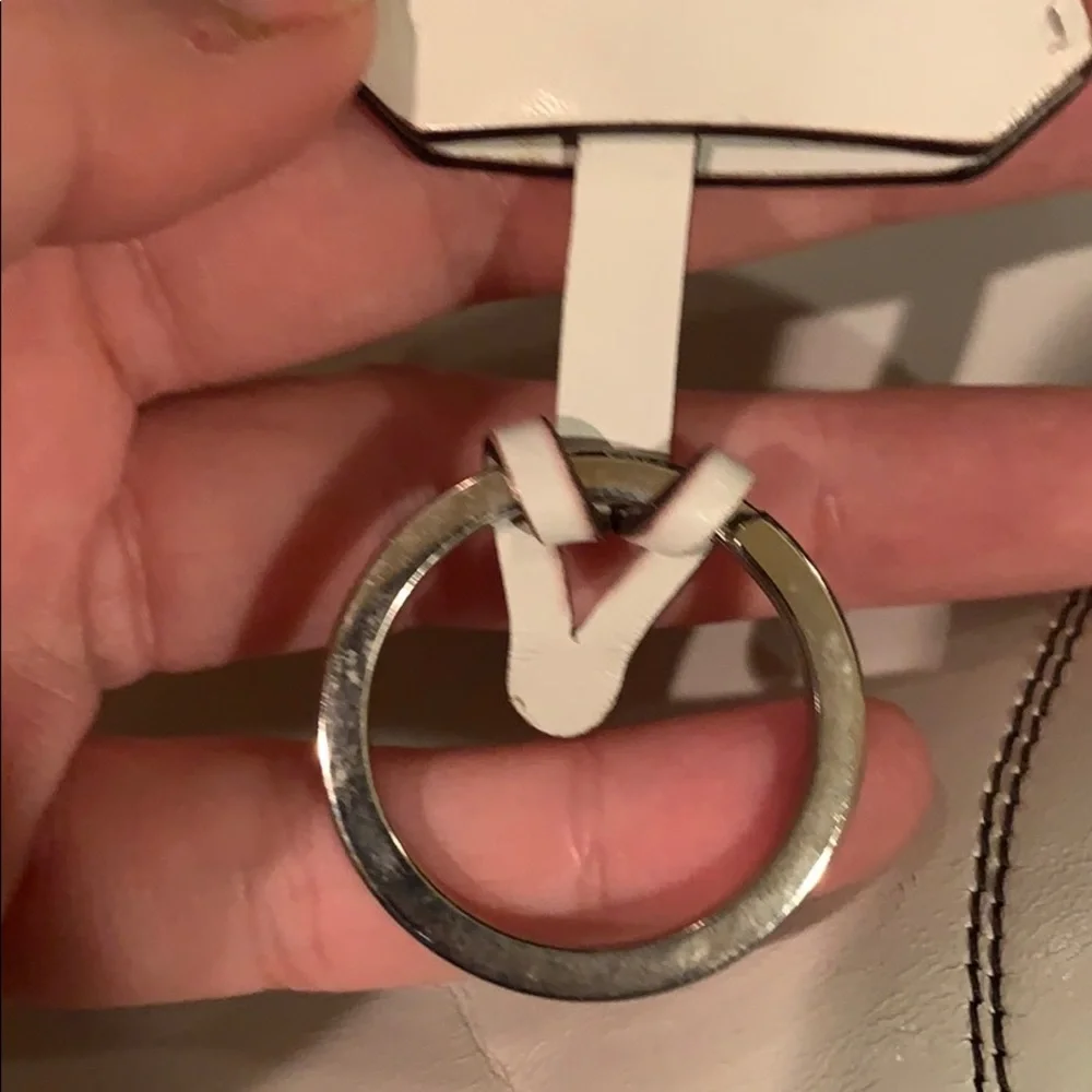 Authentic PRADA 90s Vintage White Satchel/Bag - Picture 9 of 13